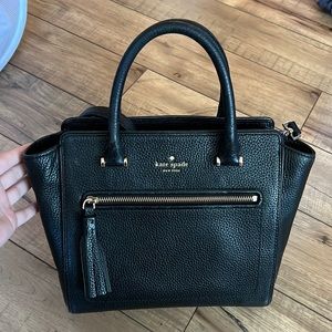 Black, Kate Spade purse